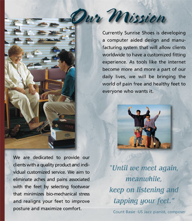 Sunrise Shoes Interior