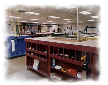 Frame Shop Area